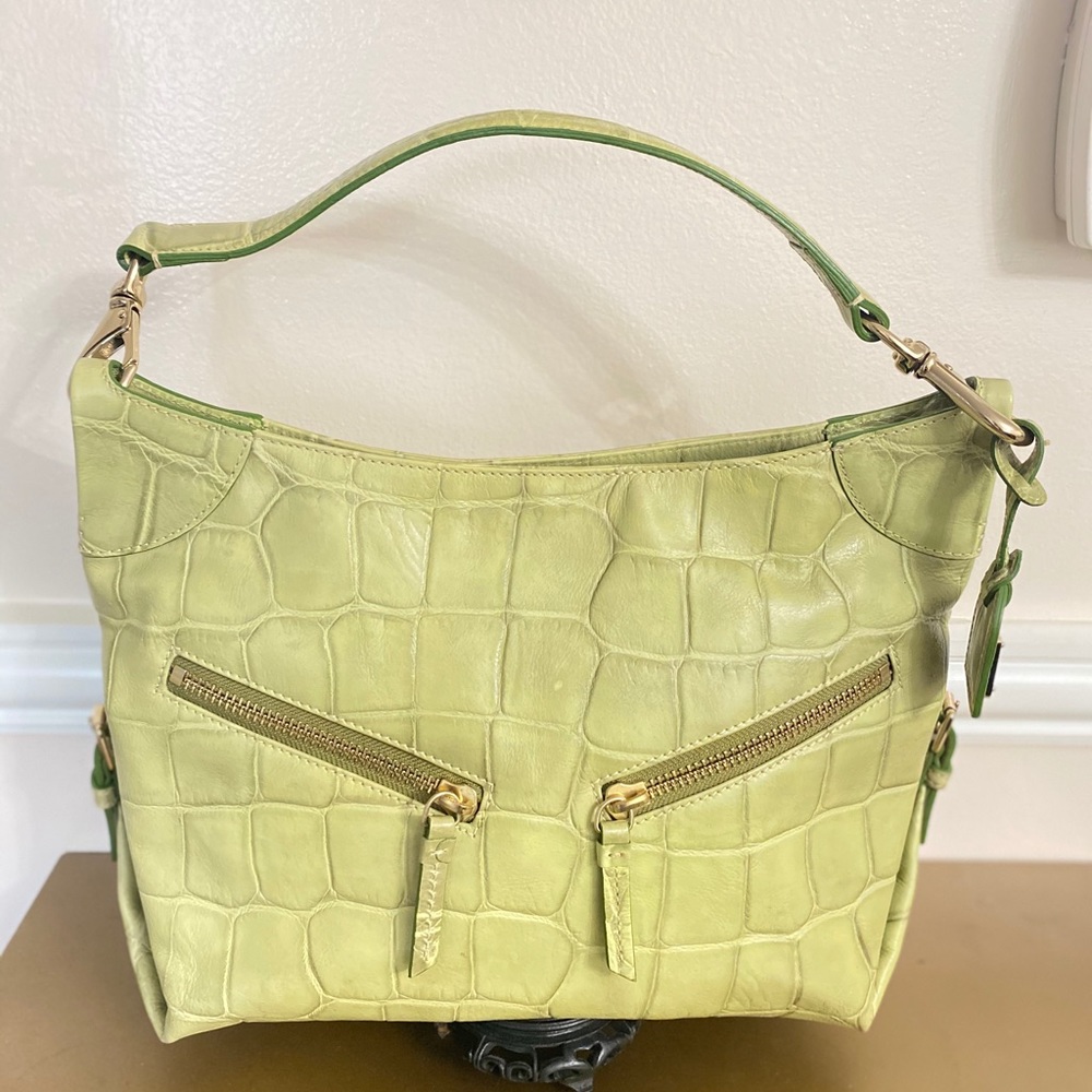 Dooney & Bourke Leather crock Satchel bag